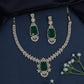 Crest Garland Necklace with Pavilion Drop Centerpiece