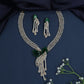 Laurel Cascade Gj Necklace with Draped Tassel Centerpiece