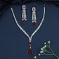 Necklace with Y-Drop Construction and Medallion Accent Detail