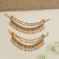 Traditional South Indian Mati with Lakshmi and Chain Drapes