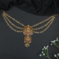 Temple Jewellery Bille with Lakshmi Motif and Cascading Chains