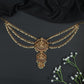 Temple Jewellery Bille with Lakshmi Motif and Cascading Chains