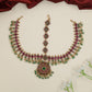 Traditional Antique Head Set with Secure Side Hooks and Intricate Backing