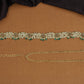 Classic Antique Waist Belt featuring layered pearl motif design