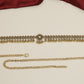 Classic Antique Waist Belt featuring decorative fringe and centre accent