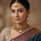 Antique Choker with Repeating Archwork and Teardrop Focal Design