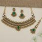 Antique Choker with Repeating Archwork and Teardrop Focal Design