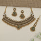 Antique Choker with Repeating Archwork and Teardrop Focal Design