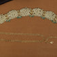 Pearl weave Antique Waist Belt with ornate panel craftsmanship