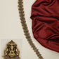 Temple jewellery Lakshmi long jade with continuous floral link construction