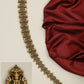 Temple jewellery Lakshmi long jade with continuous floral link construction