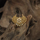 Floral Medallion Jadau Jade Bille with Regal Scrollwork Design