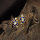 Traditional Mango Design Jadau Stud Earrings