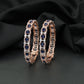 Contemporary bangles with articulated station links