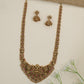 Temple jewellery long haara with Lakshmi pendant focal point
