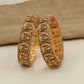 Lakshmi motif bangles with heritage temple detailing