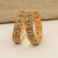 Lakshmi motif bangles with heritage temple detailing