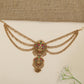 Statement jade bille with temple-inspired Lakshmi motif