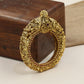Ornamental antique kada with heritage carvings and raised cobra design