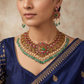 Maharaja Edit Jadau Beads Choker with Ornate Circular Detailing