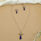 Timeless Kundan Bow Pendant Chain Set