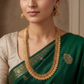 Signature Antique Coin Long Haara with Handcrafted Heritage Craftsmanship