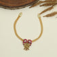 Statement Lakshmi Jadau Necklace with Floral Accents