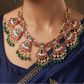 Grand Jadau Bell Design Necklace for Bridal Wear