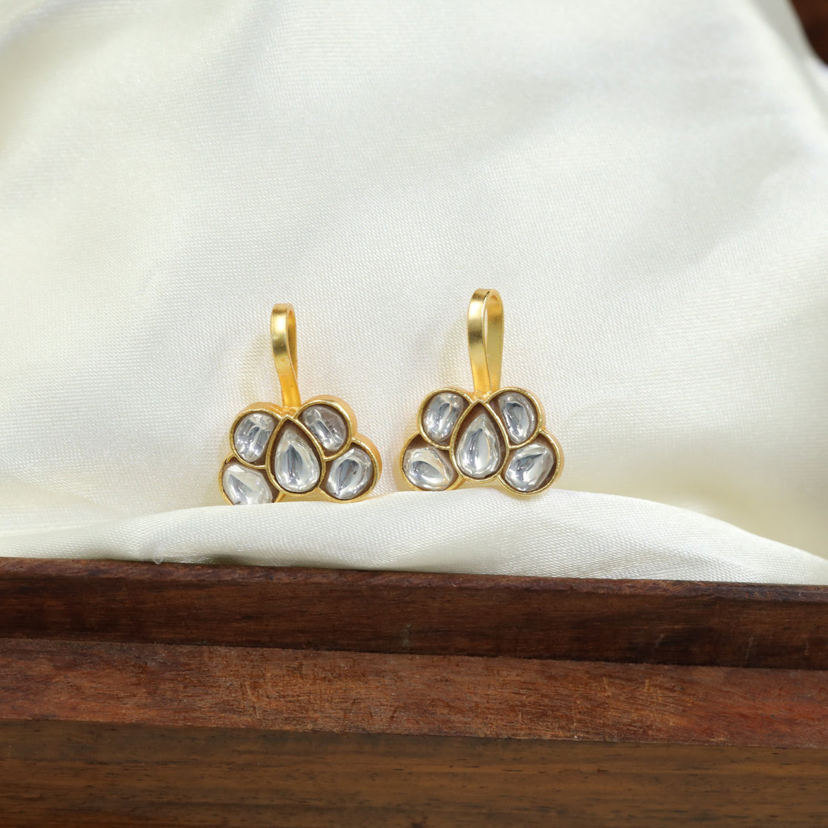Timeless Jadau Flower Cluster Bugadi