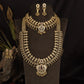 Masterpiece Peacock Link Antique Combo Set with Decorative Openwork Medallions