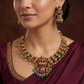 Imperial Craft Antique Necklace with Devotional Lakshmi Design