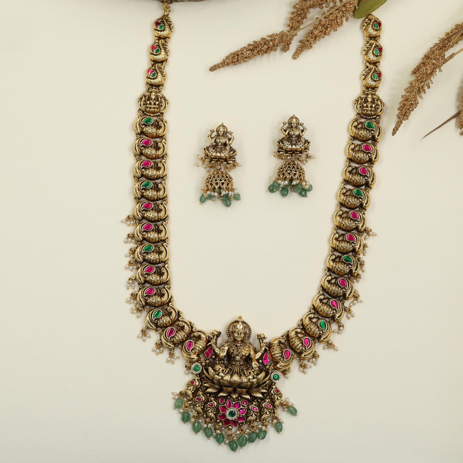Refined Tradition Antique Long Haara with Lakshmi Heritage Links