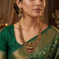 Lakshmi Antique Long Haara Set with Paisley Detailing