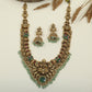 Prestige Series Antique Long Haara with Handcrafted Peacock Design