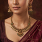 Cultural Classic Antique Necklace with Handcrafted Coin Design