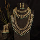 Temple Bell Link Antique Combo Set with Lakshmi Pendants