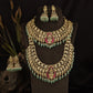 Peacock Link Antique Combo Set with Lakshmi Temple Pendants