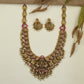 Royal Antique Long Haara with Temple Lakshmi Heritage Design