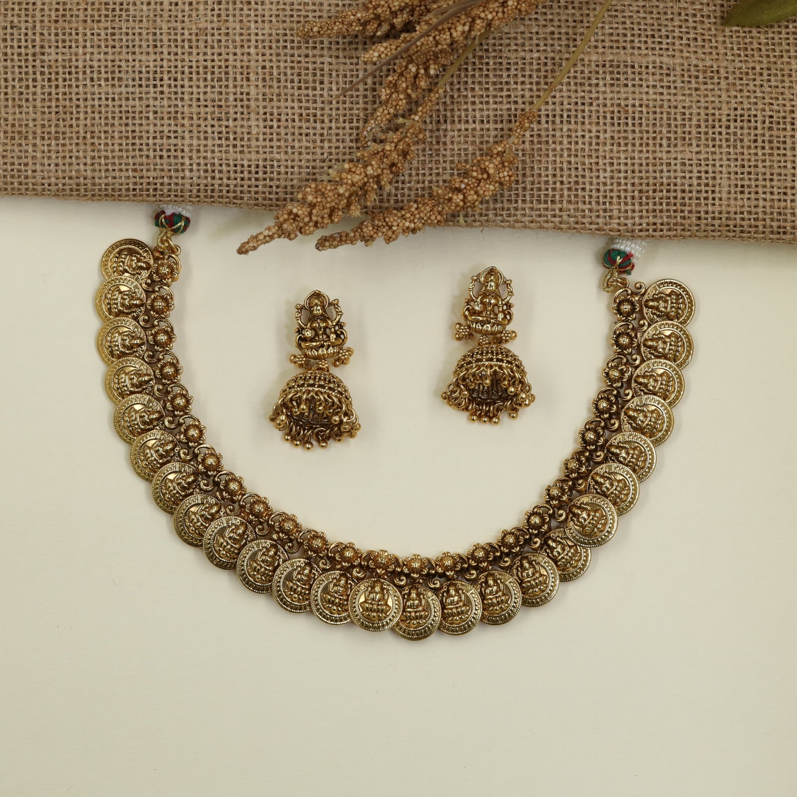 Classic Antique Necklace with Heritage Coin Statement