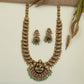 Imperial Antique Long Haara with Lakshmi Peacock Pendant