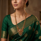 Antique Multi-Chain Peacock Long Haara Set
