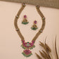 Classic Jadau Long Haara with Decorative Layered Chain Pattern