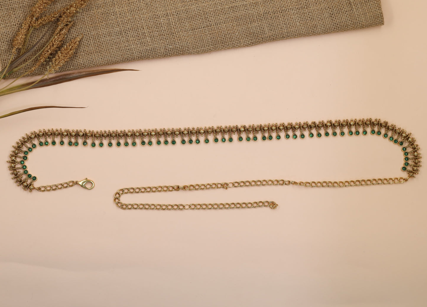 Grand Antique Waist Belt Featuring Fine Drop Craftsmanship