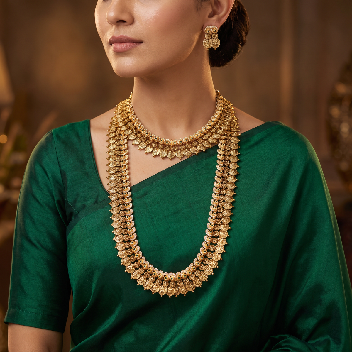 Timeless Antique Combo Set with Heritage Coin Design
