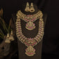 Signature Antique Combo Set with Coordinated Lakshmi Temple Artistry