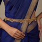 Traditional Antique Waist Belt with Floral Border Craftsmanship