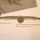 Premium Antique Waist Belt with Coin Links and Lakshmi Design