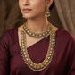 Antique Necklace and Long Haara Combo Set