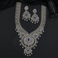 Designer GJ Long Haara with Heritage Lattice Craftsmanship and Elegant Pendant