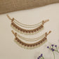Antique Mati Featuring Dual Pearl Chains and Ornamental Tassels